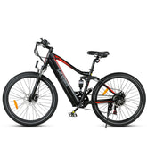 SAMEBIKE XD26-II Electric Bike - 750W Motor 48V14AH Battery 45KM Range Hydraulic Disc Brakes - Black